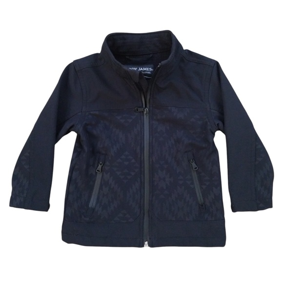 Cody James Authentic Western Apparel Black Soft Shell Jacket Size 3T Boys - Picture 1 of 8